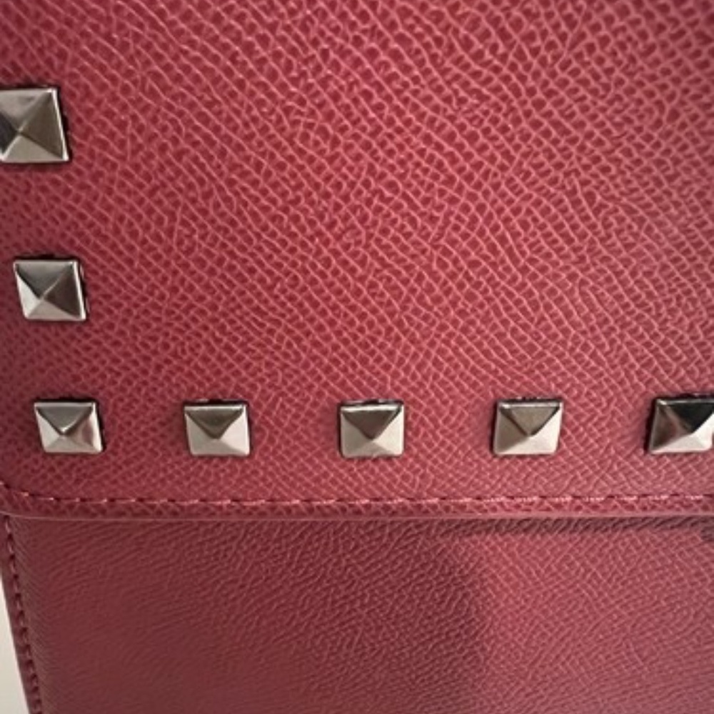 Badgley Mischka Crossbody W Chain and Stud Detail Vegan Leather New Without Tags - Picture 6 of 9